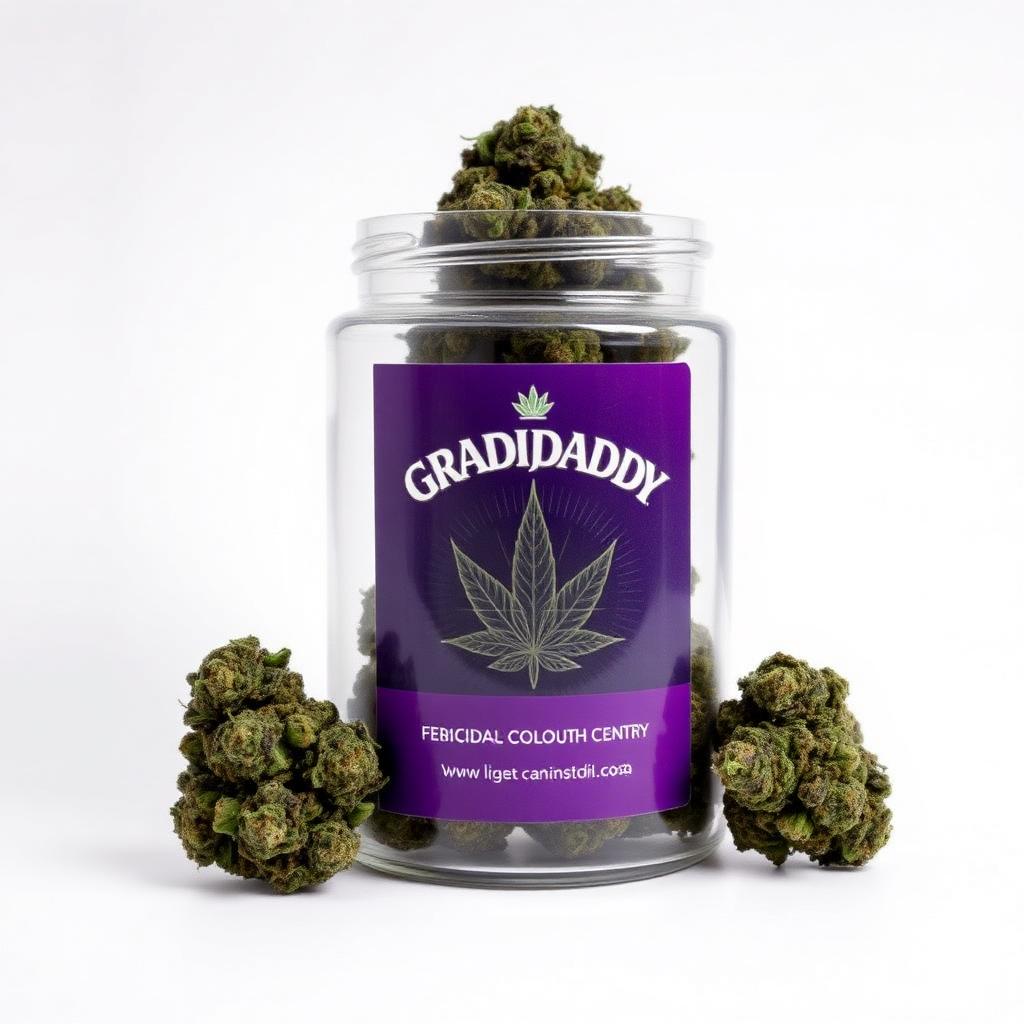 Granddaddy Purple Flower 3.5g – Indica