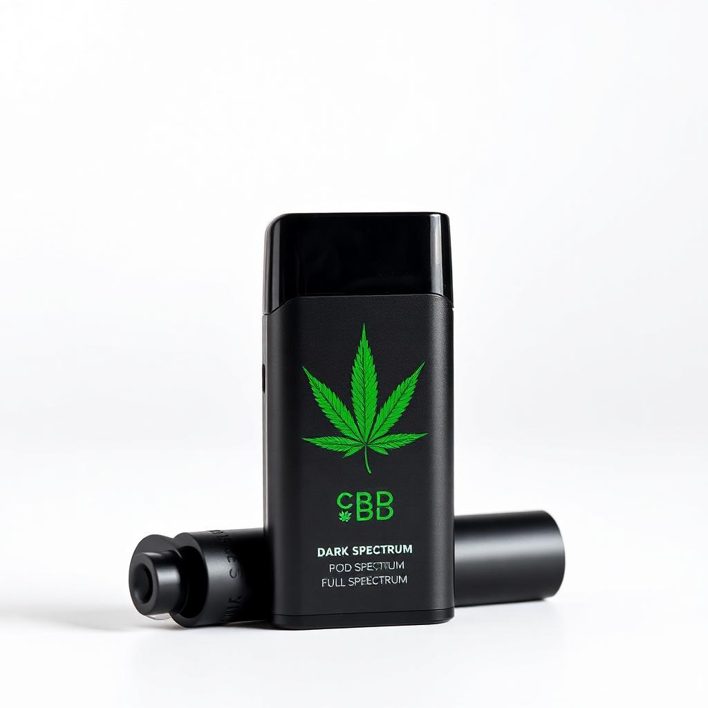 CBD Full Spectrum Pod 600mg – Dark Label