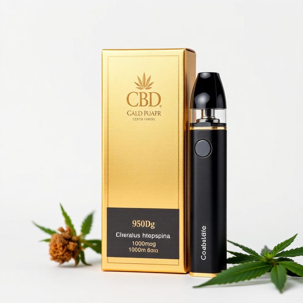 CBD Gold Pod 1000mg – Luxury Edition