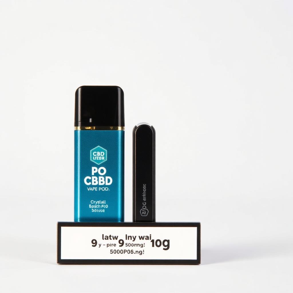 CBD Isolate Pure Pod 500mg – 99% Crystal