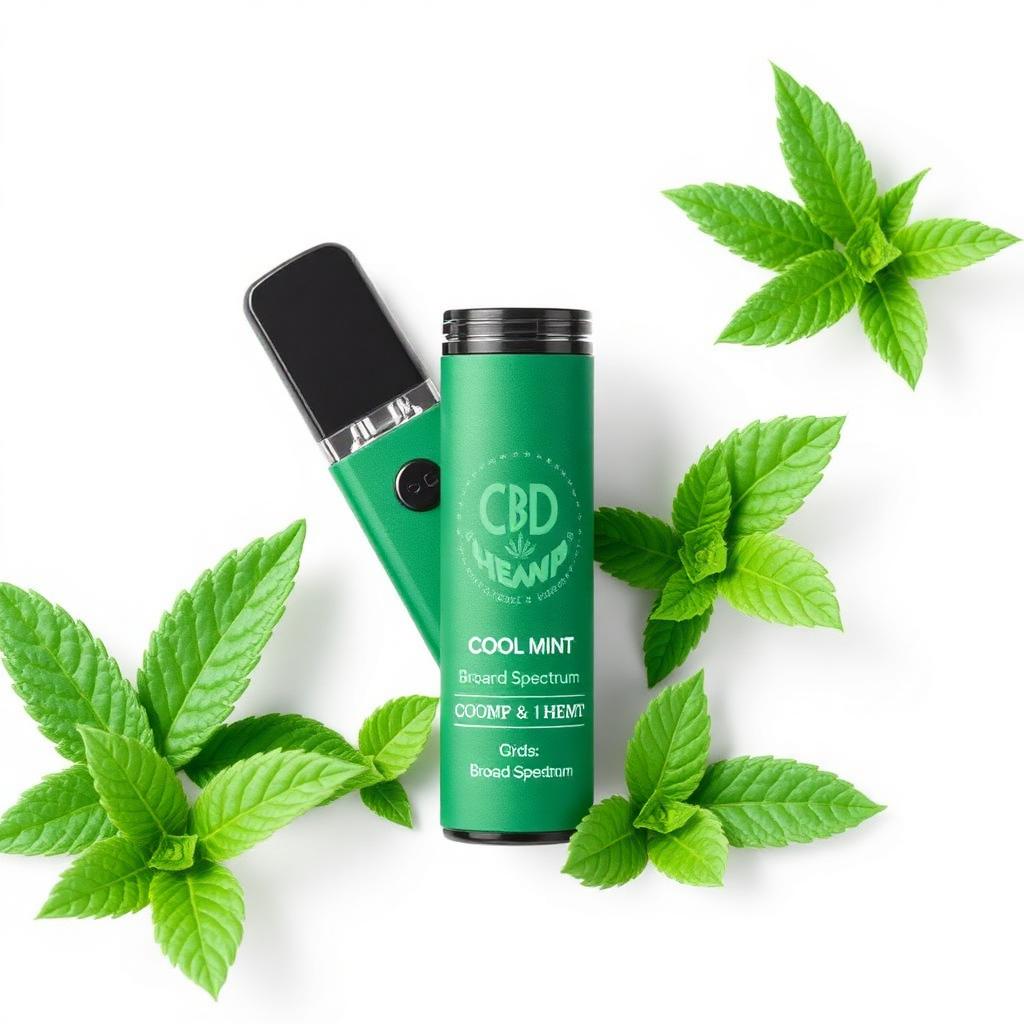 CBD Cool Mint Pod 500mg – Broad Spectrum