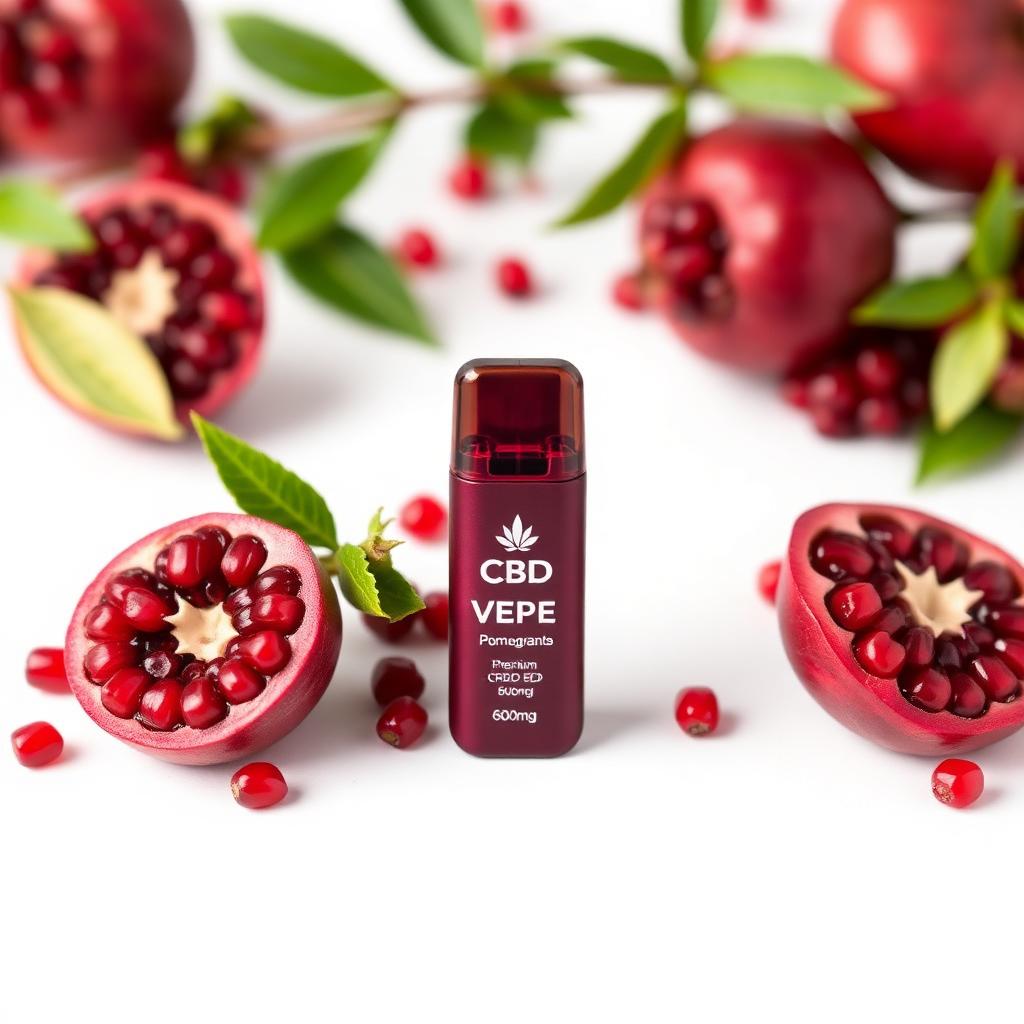 CBD Pomegranate Pod 600mg – Antioxidant Reserve