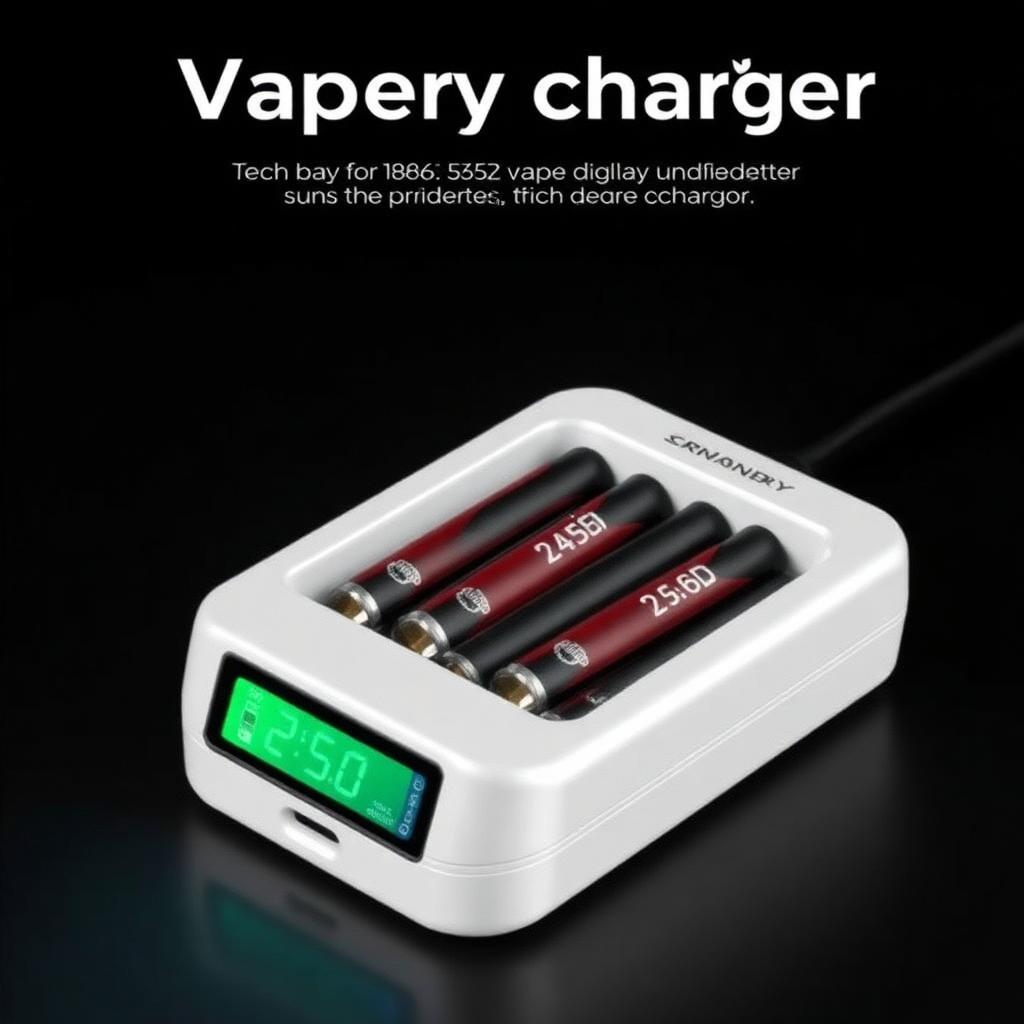 Dual-Bay 18650 Battery Charger – LCD Display