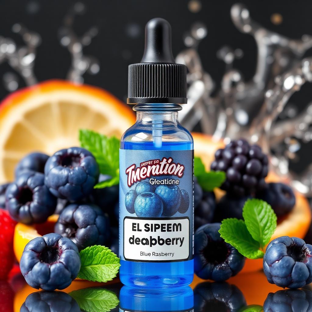Blue Raspberry Salt 50mg 30ml – Ice Series