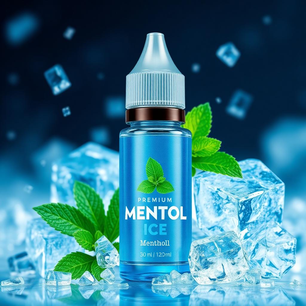 Menthol Ice 50mg 30ml – Pure Mint